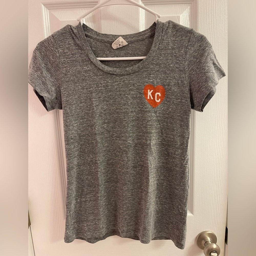 Charlie Hustle KC Heart Logo T-Shirt - Size XS